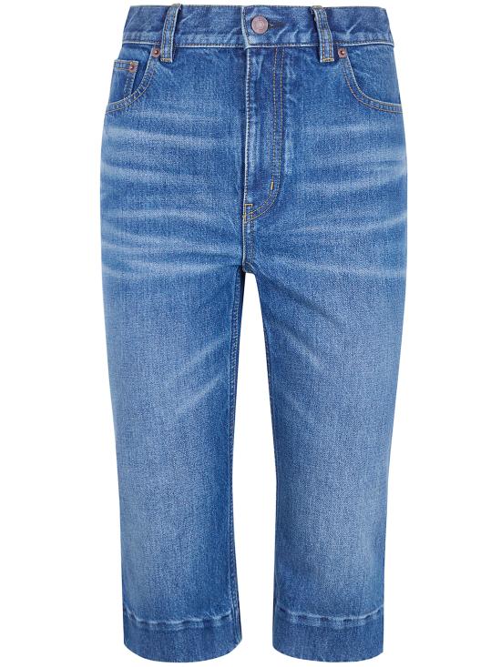26SS 끌로에 데님 숏팬츠 CH26SDS03257 4A1 FADED INDIGO