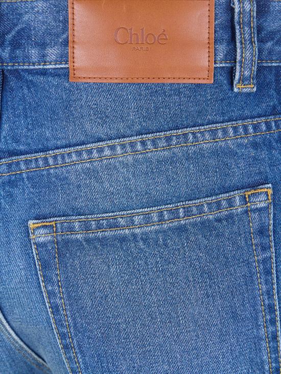 26SS 끌로에 데님 숏팬츠 CH26SDS03257 4A1 FADED INDIGO - CHLOE