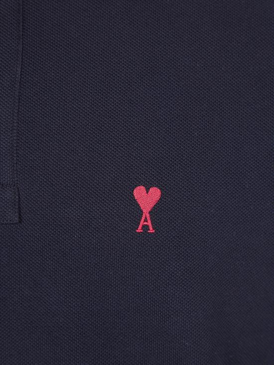 26SS 아미 폴로 티셔츠 BFUPL001 760 098 001 BLACK - AMI