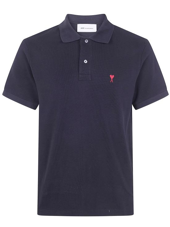 26SS 아미 폴로 티셔츠 BFUPL001 760 098 001 BLACK - AMI