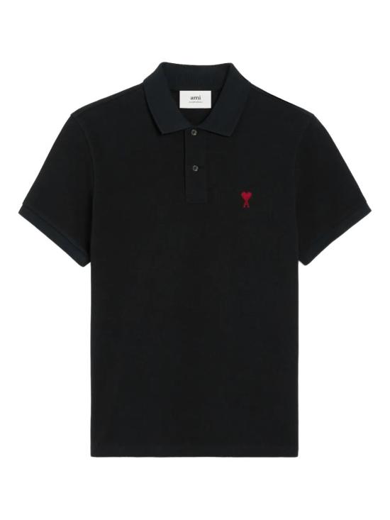 26SS 아미 폴로 티셔츠 BFUPL001 760 098 001 BLACK