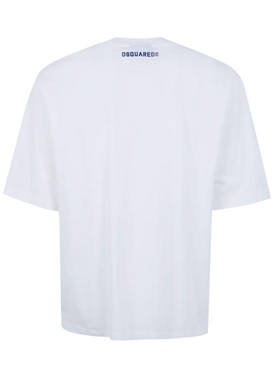 26SS 디스퀘어드2 반팔 티셔츠 S74GD1529 D20108 100 WHITE - DSQUARED2