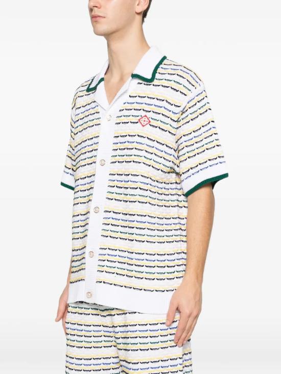 26SS 카사블랑카 긴팔 셔츠 M SP26 KW 1209 01 MULTI - CASABLANCA