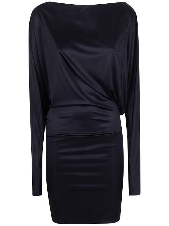 26SS 디스퀘어드2 숏 원피스 S75CV0984 D20110 900 BLACK - DSQUARED2