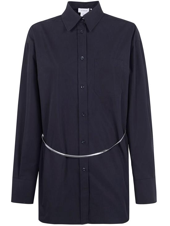26SS 막스마라 스포츠막스 셔츠 2612191031600 003 BLACK