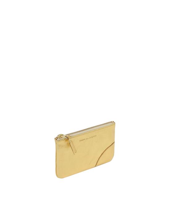 26SS 꼼데가르송 클래식 레더 라인 파우치 SA8100G oro ORO - COMME DES GARCONS