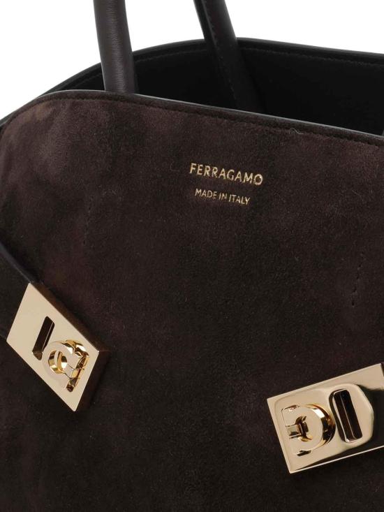 26SS 살바토레 페라가모 토트백 792065215608 Brown - SALVATORE FERRAGAMO