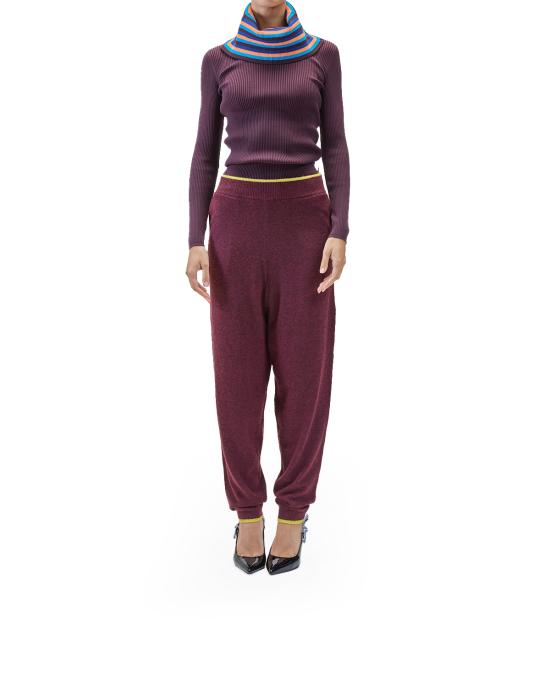 25FW 써네이 스트레이트 팬츠 RTWXKNW023 burnt aubergine 7774 BORDEAUX - SUNNEI