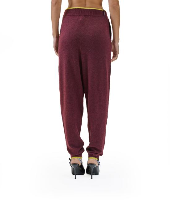 25FW 써네이 스트레이트 팬츠 RTWXKNW023 burnt aubergine 7774 BORDEAUX - SUNNEI