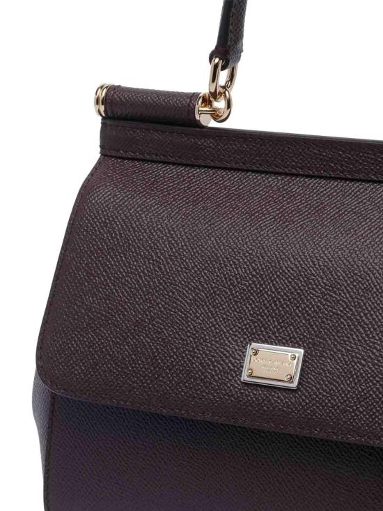 26SS 돌체앤가바나 미디움 시실리 핸드백 BB6003B10018M073 Brown - DOLCE & GABBANA