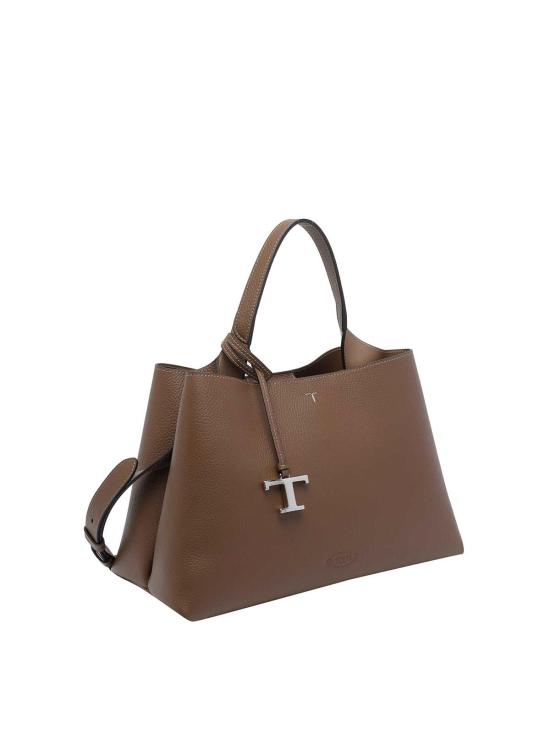 26SS 토즈 스몰 토트백 XBWAPAJ0300QRI4L64 Brown - TODS