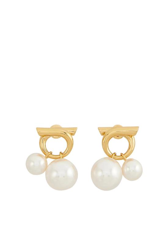 26SS 살바토레 페라가모 이어링 780384760805 White