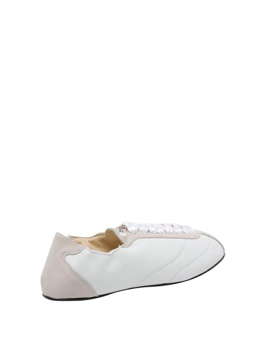 26SS 레페토 테니스 실크 스니커즈 V4230MCVD050 White - REPETTO