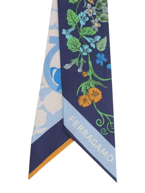 26SS 살바토레 페라가모 머플러/스카프 789908321241 Blue - SALVATORE FERRAGAMO