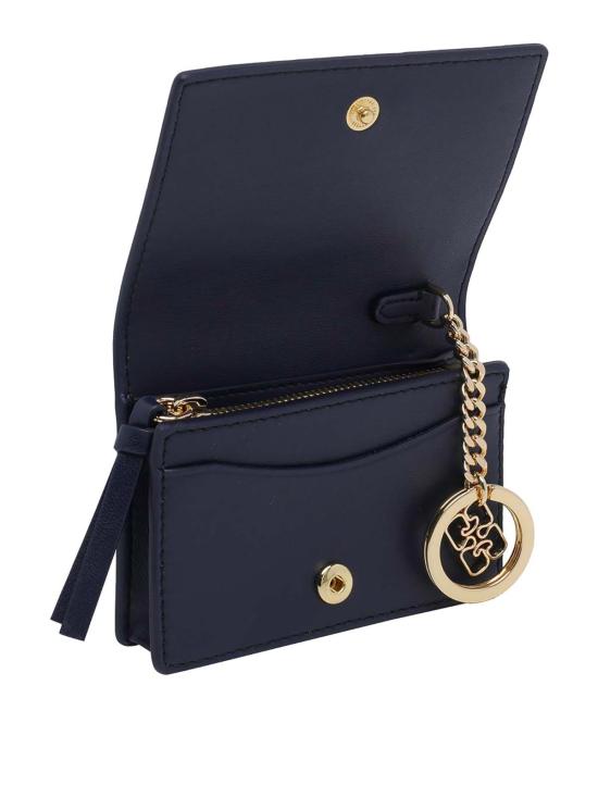 26SS 가니 부 플랩 카드 홀더 B3010131096 Blue - GANNI