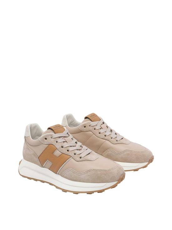 26SS 호간 스니커즈 HXW6410EH41UXN0RVU Beige - HOGAN