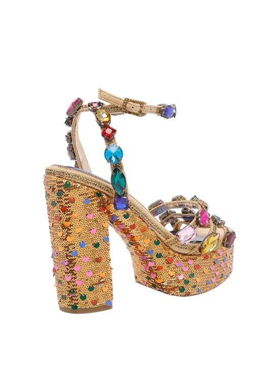26SS 커트가이거 힐/펌프스 5383266779GOLDCOMB Multicolour - KURT GEIGER