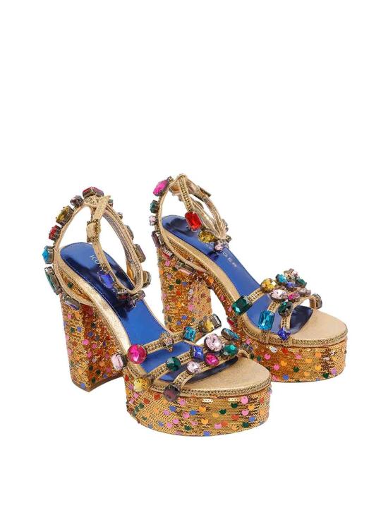 26SS 커트가이거 힐/펌프스 5383266779GOLDCOMB Multicolour - KURT GEIGER