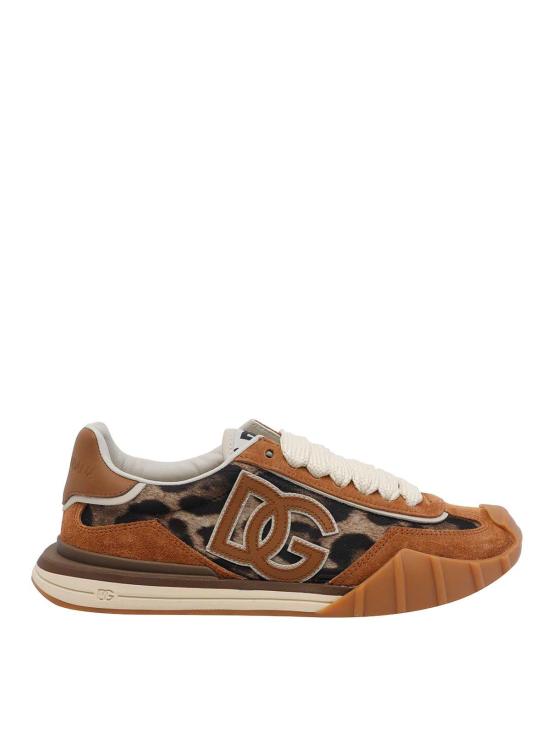 26SS 돌체앤가바나 DG 애슬레틱 패브릭 스니커즈 CK2384A6H65HY13M Brown