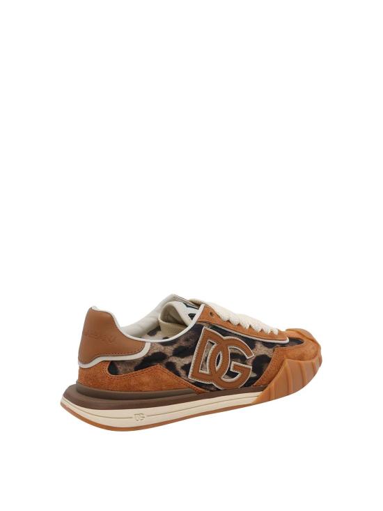 26SS 돌체앤가바나 DG 애슬레틱 패브릭 스니커즈 CK2384A6H65HY13M Brown - DOLCE & GABBANA