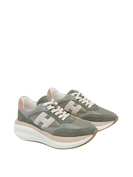 26SS 호간 스니커즈 HXW7140GA40V0F0RW1 Green - HOGAN