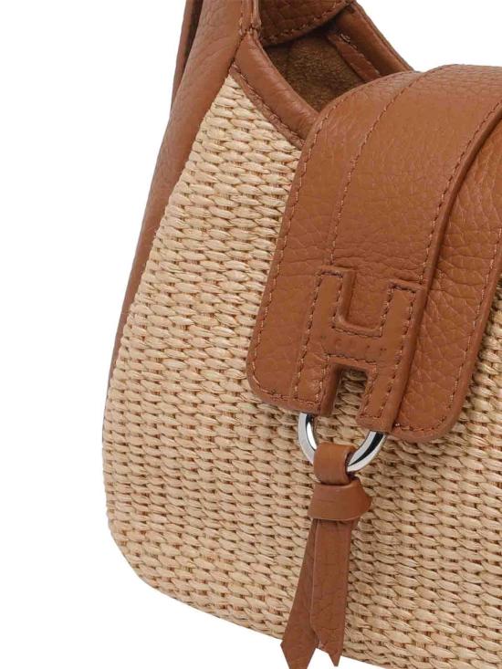 26SS 호간 숄더백 KBW01XS1100V131J26 Brown - HOGAN