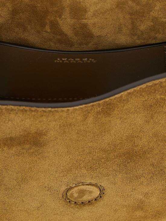 26SS 이자벨마랑 알타이 스웨이드 가죽 스몰 숄더백 BF0099FAC2C21M50TA - ISABEL MARANT