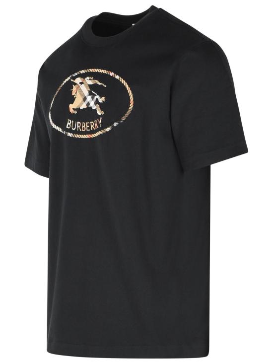 26SS 버버리 폴로 티셔츠 8123436A1189 Black - BURBERRY