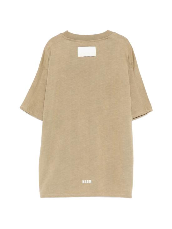 26SS [키즈] 엠에스지엠 티셔츠 S6MSJUTH151 094 Beige - MSGM