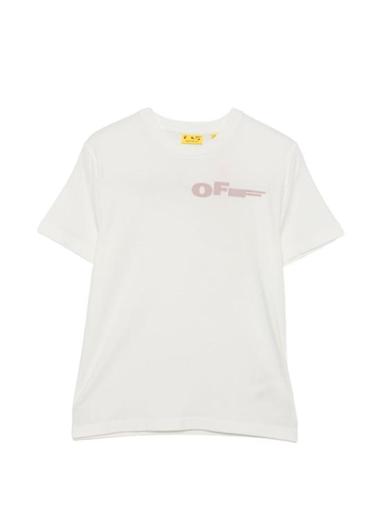 26SS [키즈] 오프화이트 티셔츠 44GAA001S26J007100 WHITE White