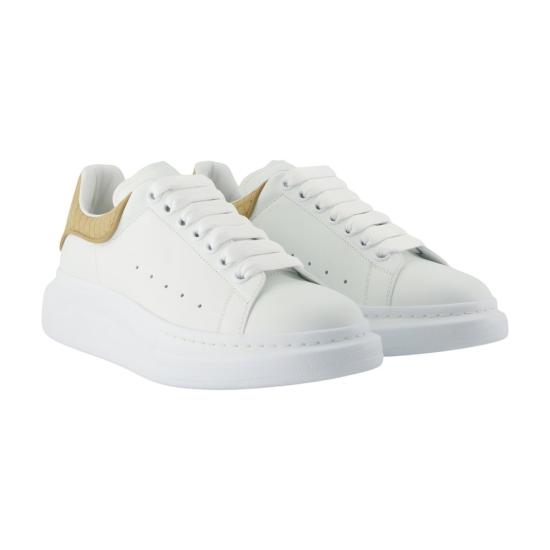 26SS 알렉산더 맥퀸 오버사이즈 드 스니커즈 553680WWAAO9804 beige - ALEXANDER MCQUEEN