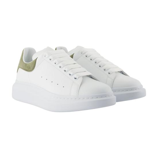 26SS 알렉산더 맥퀸 오버사이즈 드 스니커즈 553680WIAJV9225 khaki - ALEXANDER MCQUEEN