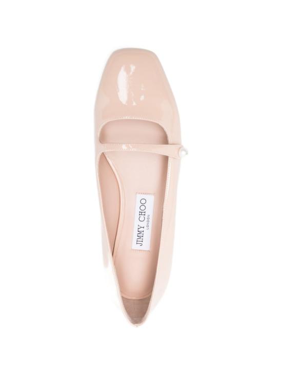 26SS 지미추 플랫 슈즈 ELISABALLERINAPAT MACARON Pink - JIMMY CHOO