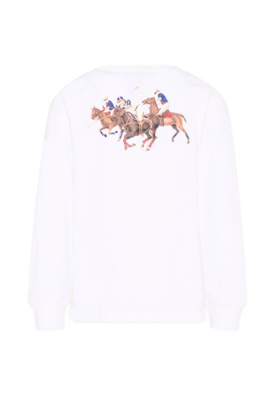 26SS [키즈] 랄프 로렌 티셔츠 A95737002 WHITE - RALPH LAUREN