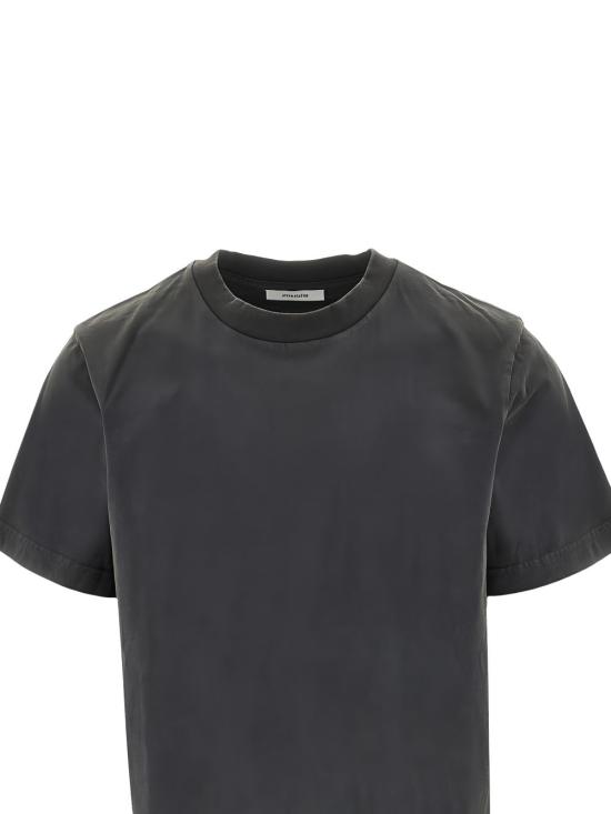 26SS 엔타이어 스튜디오 반팔 티셔츠 ESSS26TT03012 0392 Washed black - ENTIRE STUDIOS