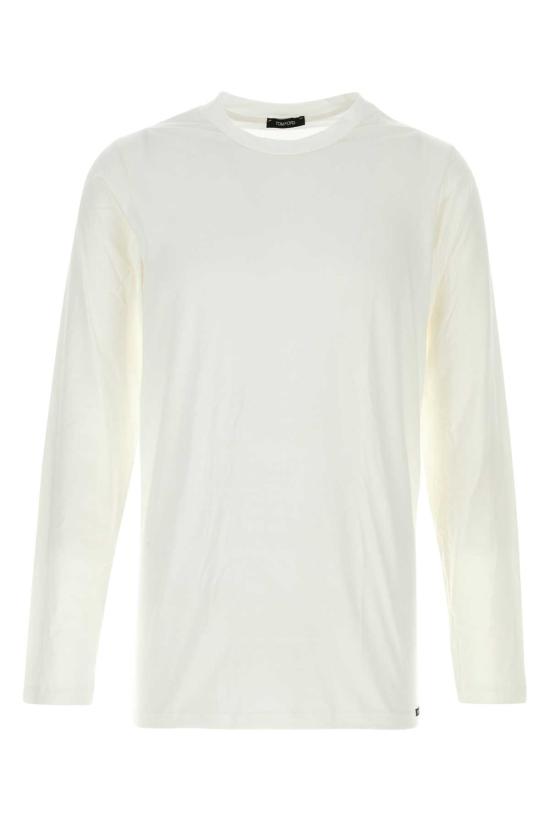 26SS 톰포드 반팔 티셔츠 T4M141410 100 White