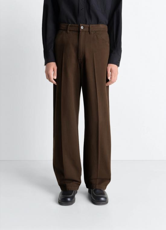 26SS 르메르 스트레이트 팬츠 PA1306 LD1067 BR423 Brown - LEMAIRE