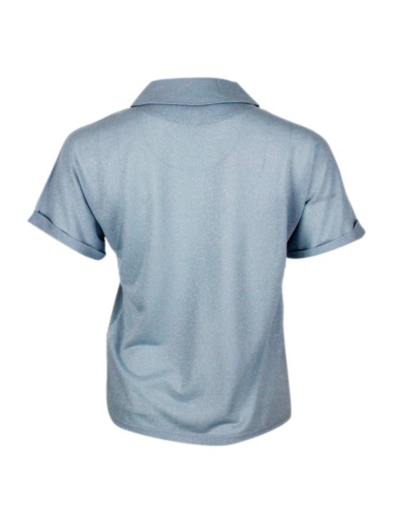 26SS 일레븐티 폴로 티셔츠 M80TSHM18TES0M256 130 Nuvola celeste - ELEVENTY