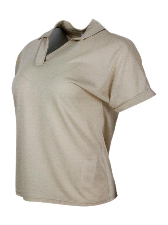 26SS 일레븐티 폴로 티셔츠 M80TSHM18TES0M256 02 Sand - ELEVENTY