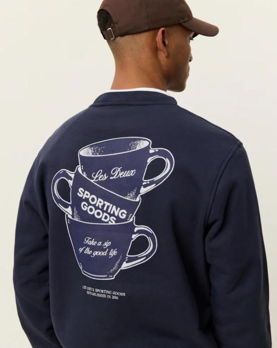 26SS 레듀 긴팔 티셔츠 1001563 460DARK NAVY Blue - LES DEUX