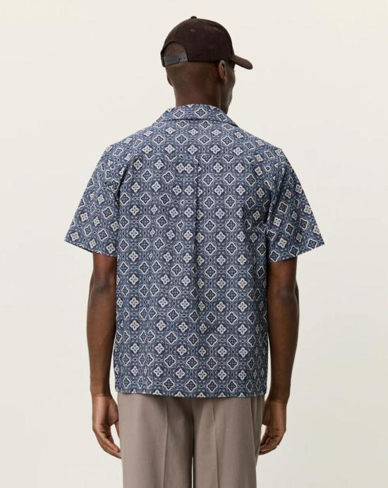 26SS 레듀 반팔 셔츠 1001372 435BLUE FOG Blue - LES DEUX