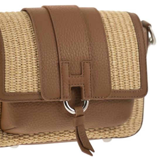 26SS 호간 크로스백 KBW01XI1100V13 BEIGE BROWN - HOGAN