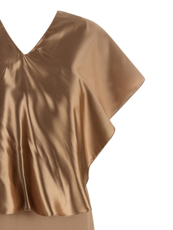 26SS 파비아나 필리피 미디 원피스 ABD266F174L9090157 Beige - FABIANA FILIPPI