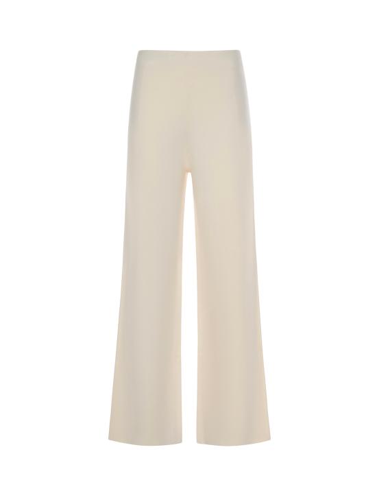 26SS 막스마라 스트레이트 팬츠 2611331018600 001 White