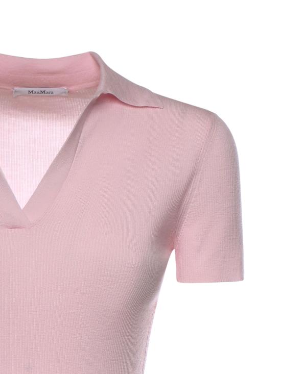 26SS 막스마라 폴로 티셔츠 2611361171600 014 Pink - MAX MARA