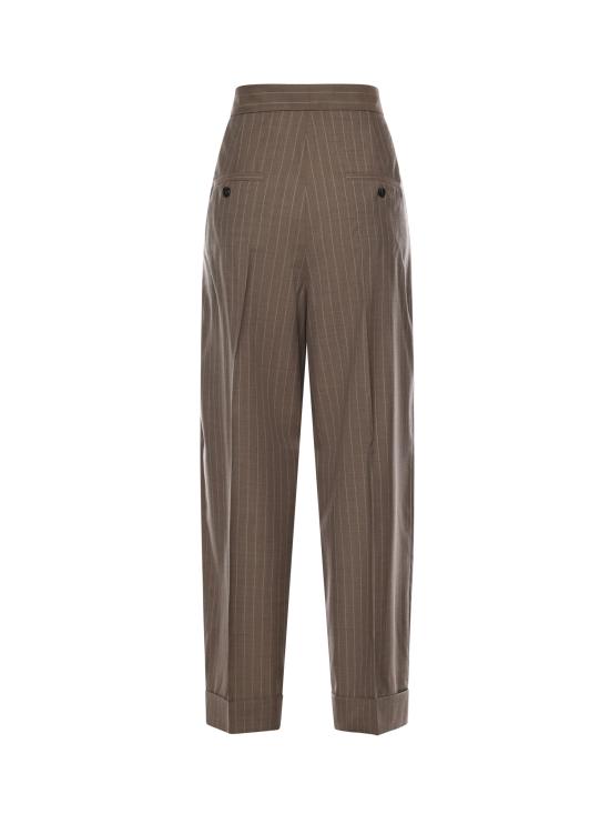 26SS 막스마라 스트레이트 팬츠 2611131151600 001 Hazelnut - MAX MARA