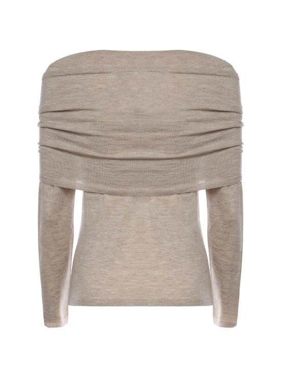 26SS 막스마라 스웨터 2611381011600 002 Beige - MAX MARA