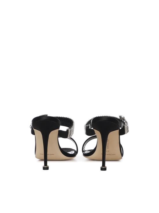 26SS 마놀로 블라닉 뮬/슬리퍼 1263118 0015 BLACK - MANOLO BLAHNIK