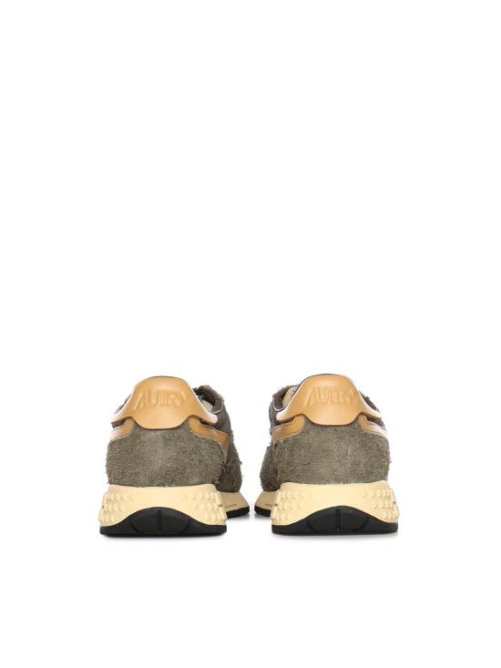 26SS 오트리 릴윈드 로우 나일론 스웨이드 스니커즈 WWLM UT44 KHAKI - AUTRY
