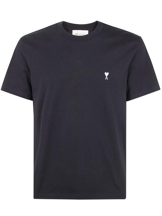 26SS 아미 반팔 티셔츠 HTS346 724 045 BLACK WHITE CREAM - AMI